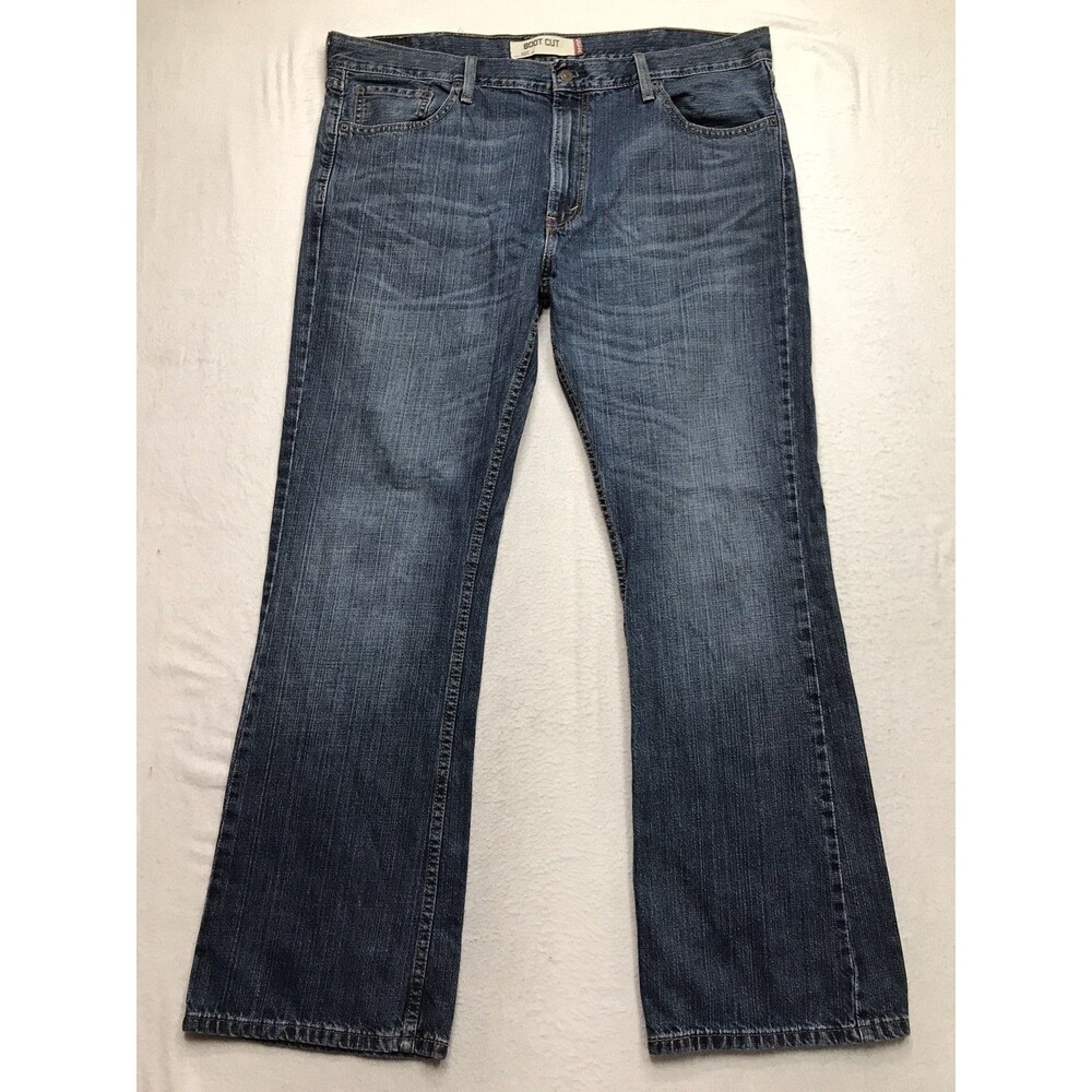 LEVIS 527 Boot Cut Jean Men 40x32 Whisker Wash Cowboy Western Work Ranch